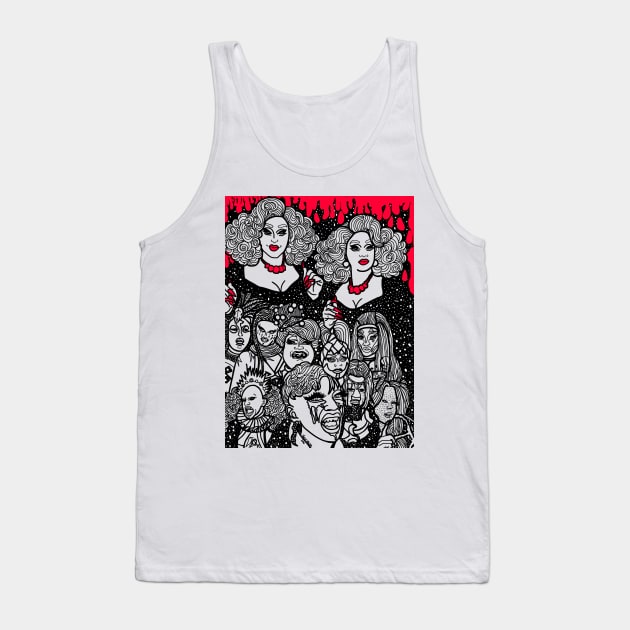 Dragula Tank Top by COLORaQUEEN